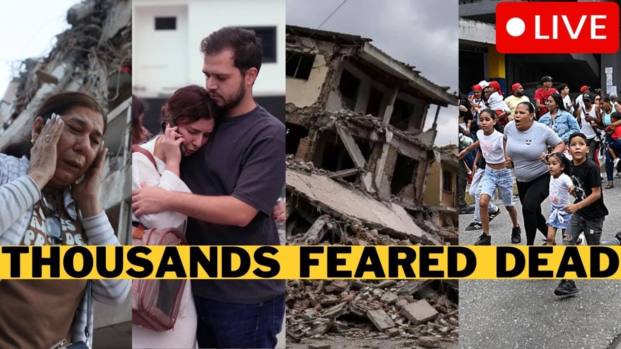 LIVE: Apocalypse In Venezuela - Earthquake Causes Disaster - Latest Update