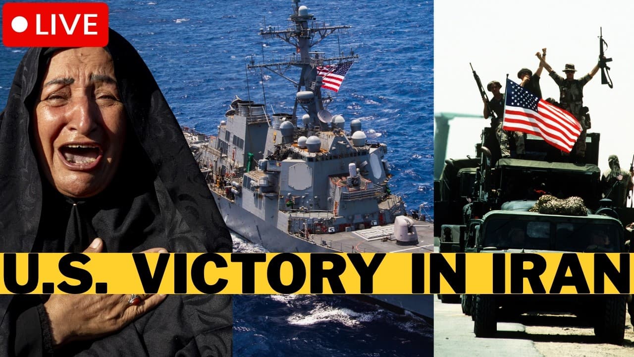 LIVE: U.S. Take Control Of Hormuz Strait In Iran - IRGC Ask For Ceasefire Talks