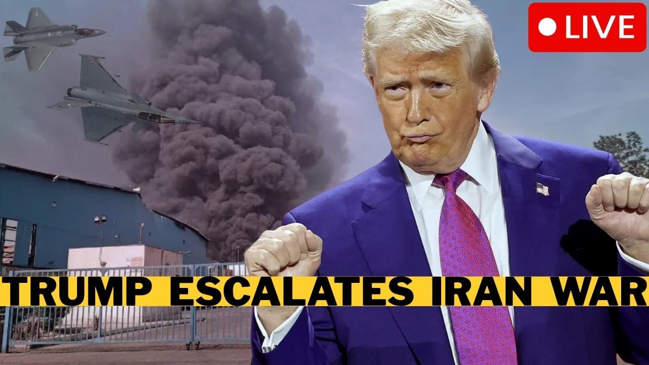 BREAKING: U.S. Launch LARGEST Strikes In Iran - IRGC Move Troops To Borders