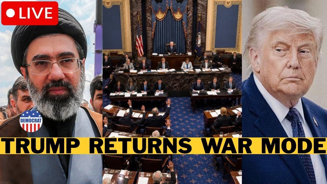 LIVE: Democrats Join IRGC To Fight Trump On Iran War - U.S. Military Mobilise In Middle East